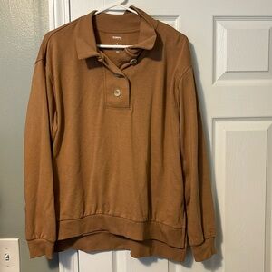 Sonoma Henley, size large, gold